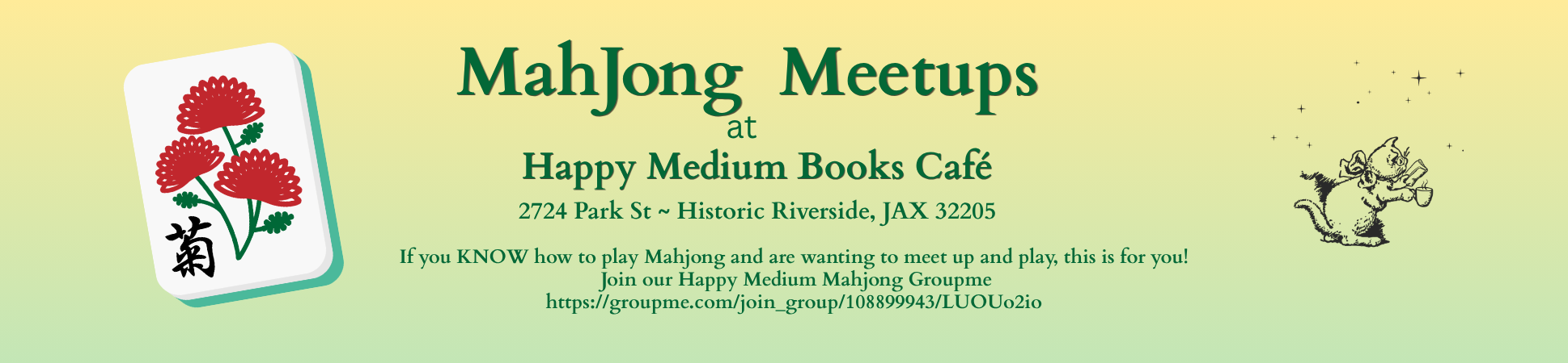 Monday Mahjong Meetup! (1938 x 450 px)